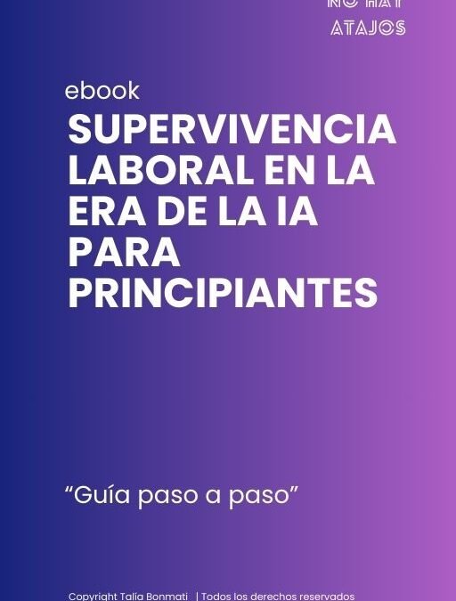 Ebook – La IA te va a quitar el trabajo